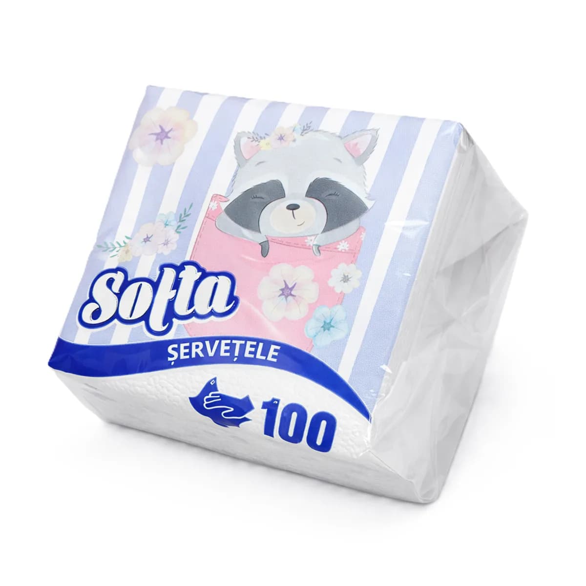 Салфетки столовые Softa-100, 24x24 см
