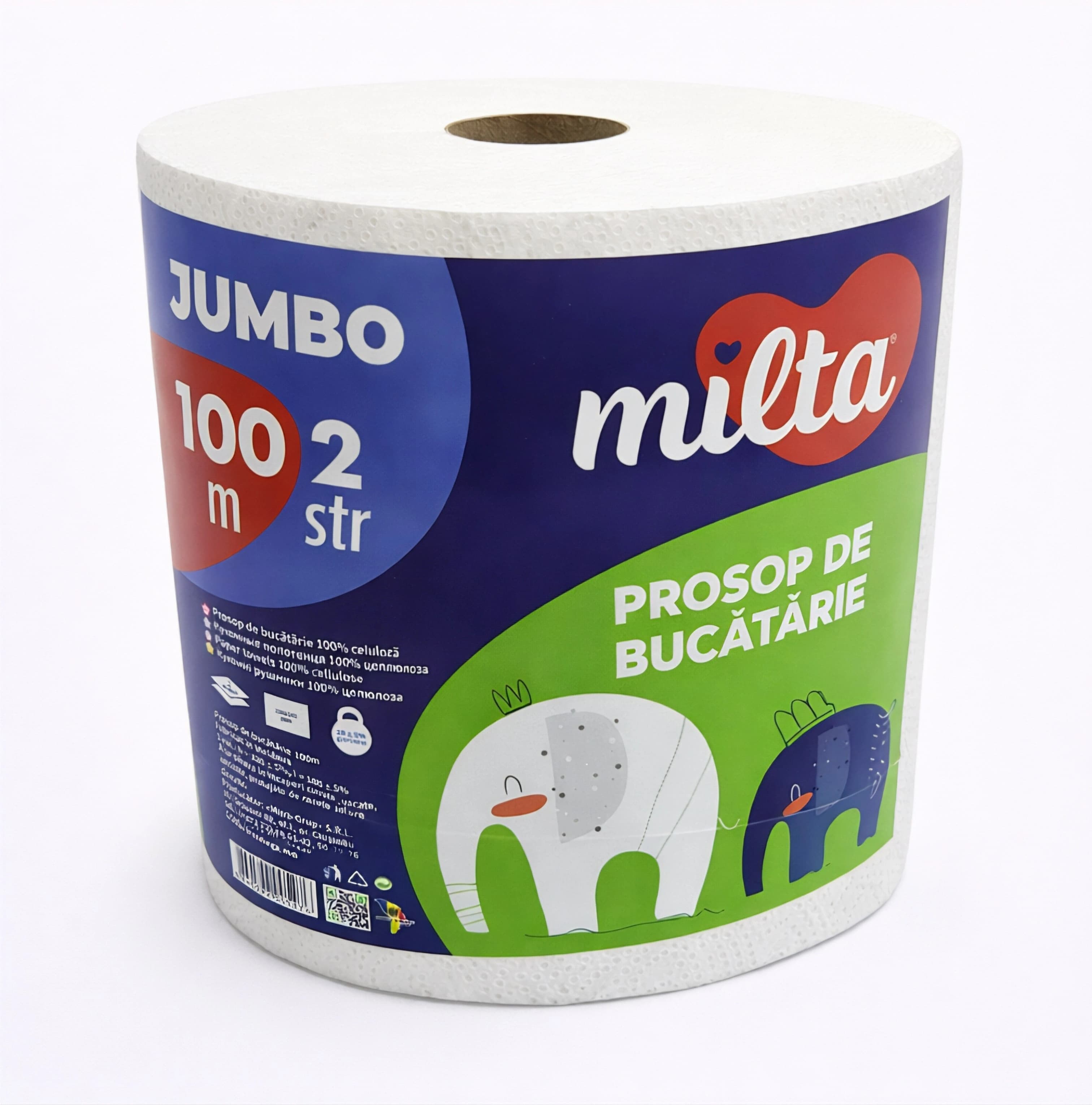 Бумажное полотенце JUMBO 100м