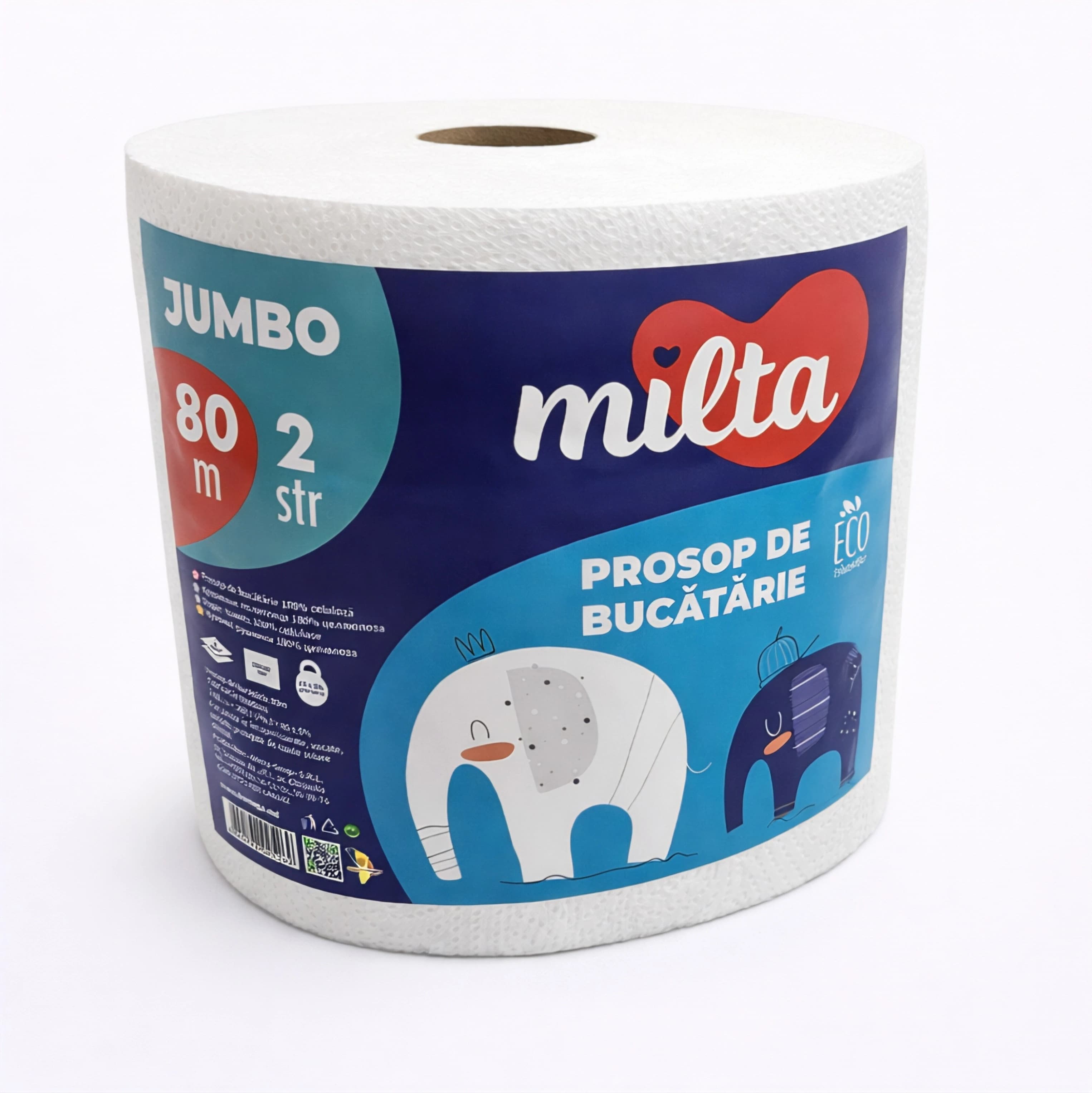 Бумажное полотенце JUMBO 80м