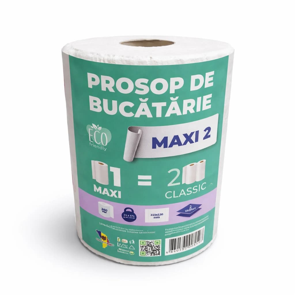 Бумажное полотенце Maxi-2, 25м