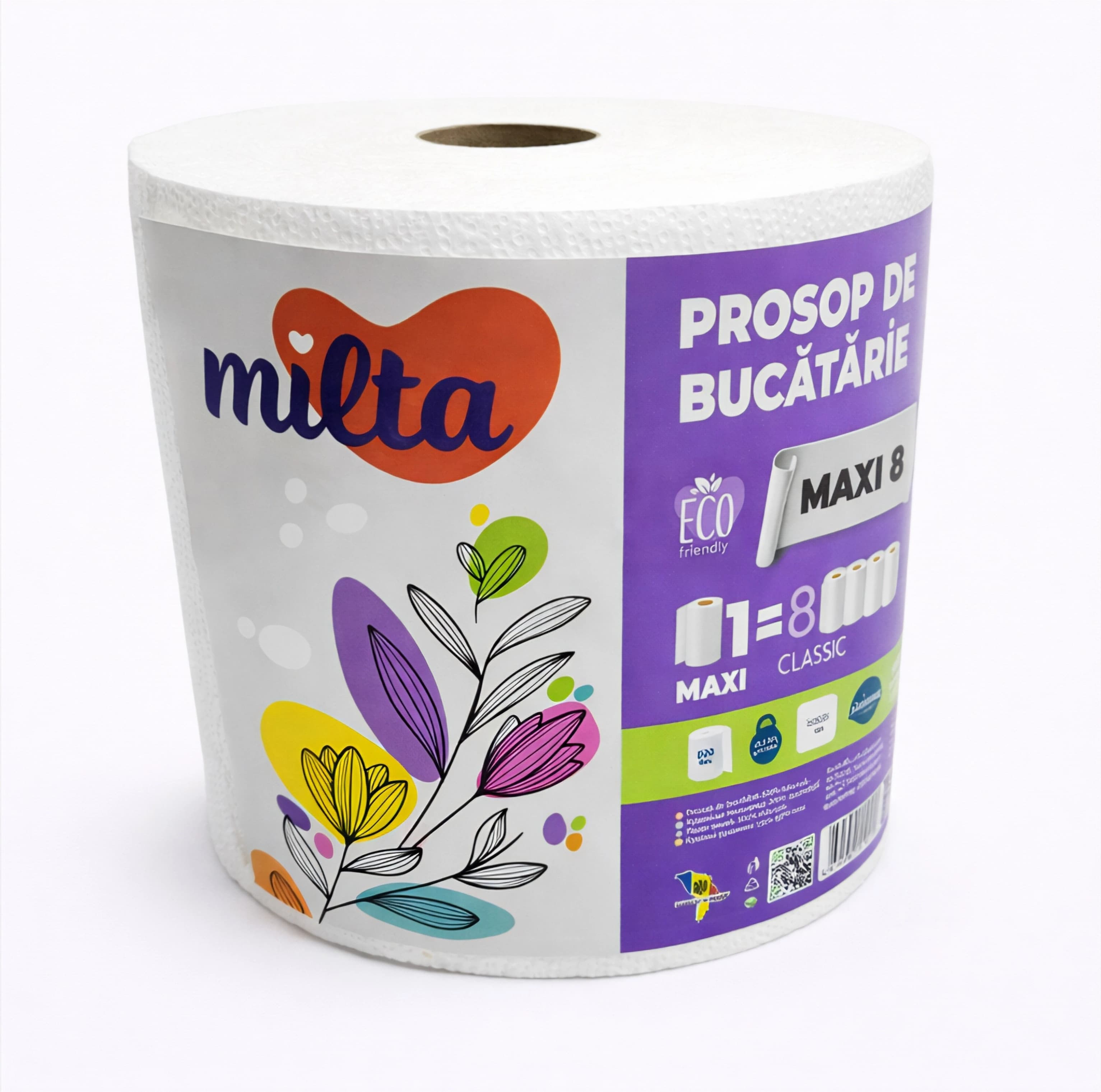 Бумажное полотенце Maxi-8, 100м