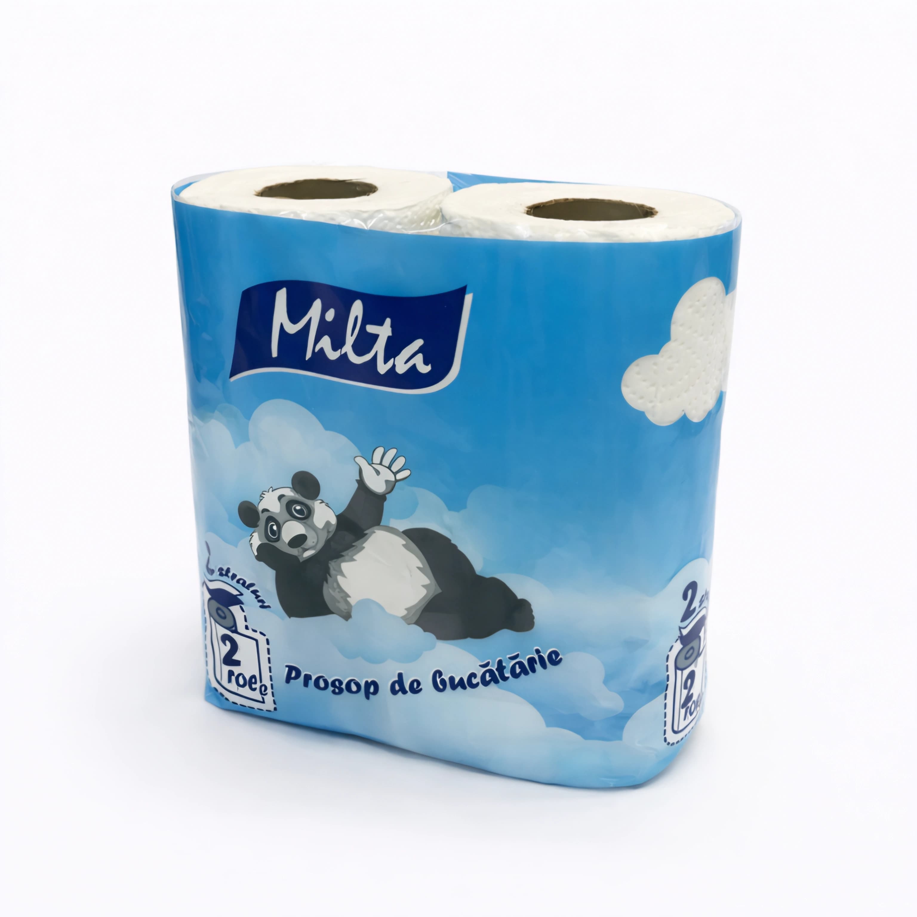 Бумажное полотенце Panda, 2 слоя, 2 рулона