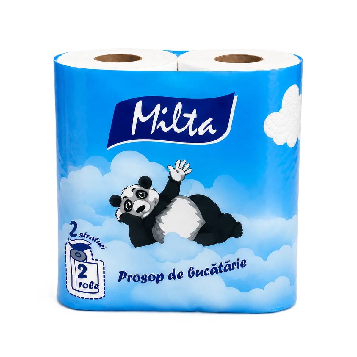 Бумажное полотенце Panda, 2 слоя, 2 рулона