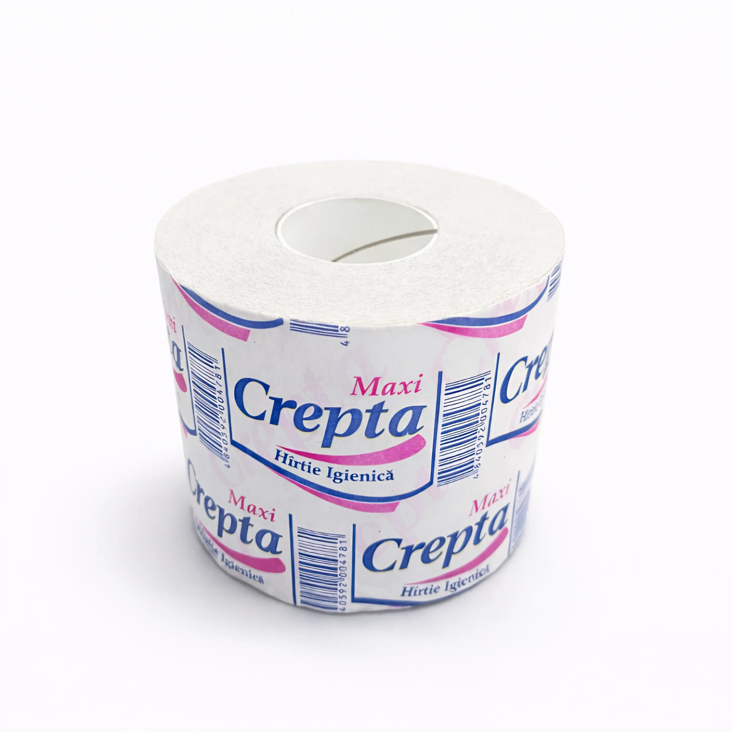 Туалетная бумага переработанная с втулкой Crepta MAXI