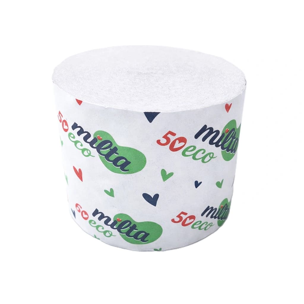 Туалетная бумага переработанная Milta Eco 50
