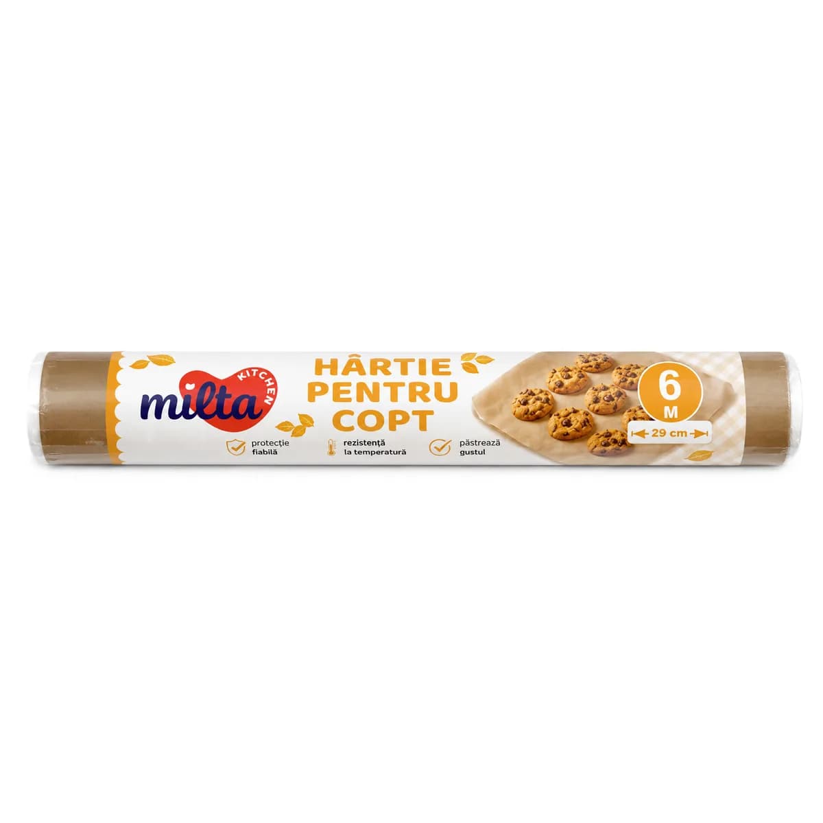 Бумага для выпечки Milta Kitchen, 6м × 29см
